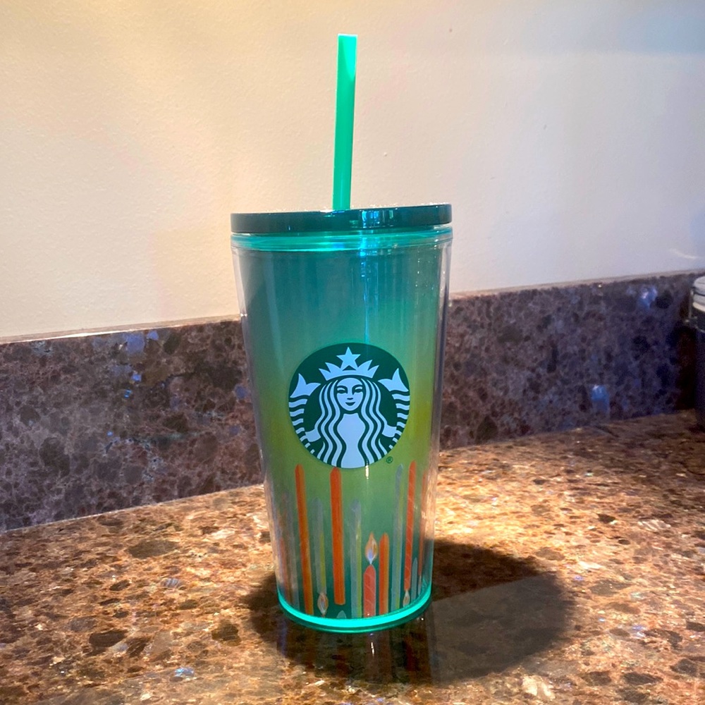 💚☕️STARBUCKS Iced Coffee Cup